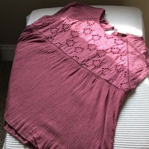 Knox Rose Embroidered Sleeveless Top Size XXL